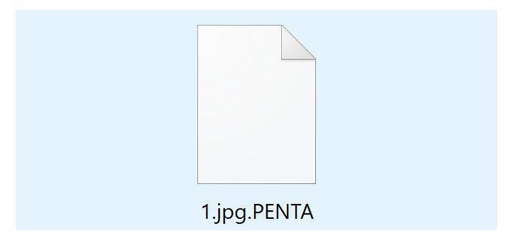 Image: PENTA ransomware