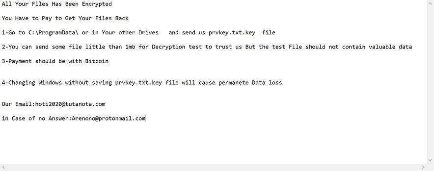 Image: RTX ransomware