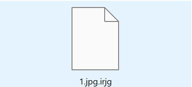 Image: IRJG file encrypted