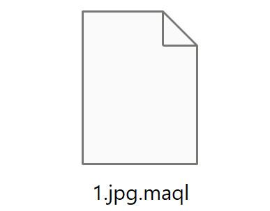 Image: MAQL file encrypted