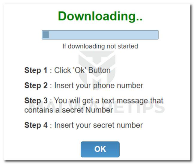 Image: Chrome browser is redirected to Marootrack.co