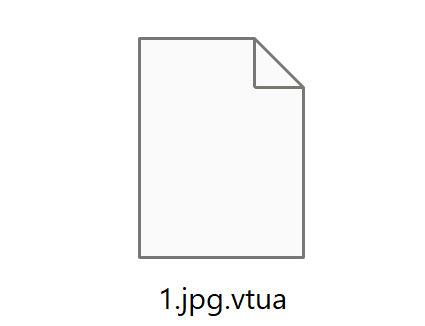 Image: VTUA file encrypted