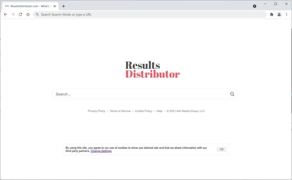 Image: ResultsDistributor Browser Hijacker