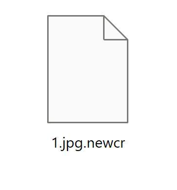 Image: Newcr ransomware