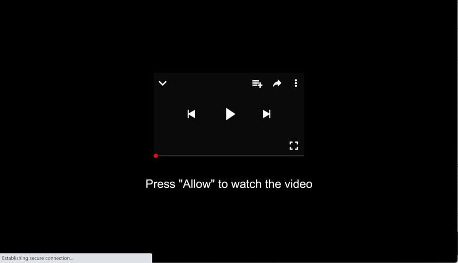 Image: Chrome browser is redirected to 22topvideos.com