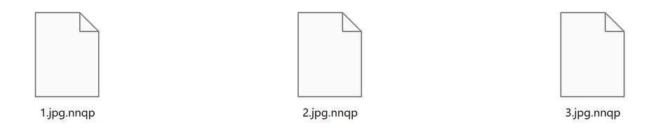 Image: NNQP files encrypted