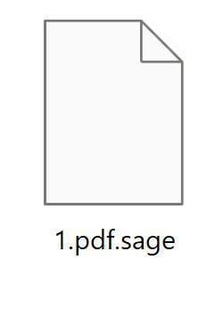 Image: Sage ransomware