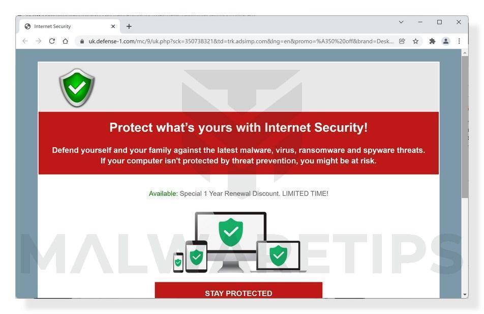 Image: Defense-1.com scam
