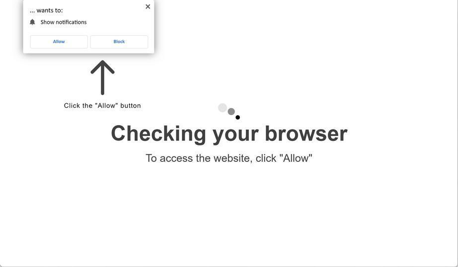 Image: Chrome browser is redirected to Tryclarktonigh.best