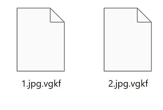 Image: VGKF files encrypted