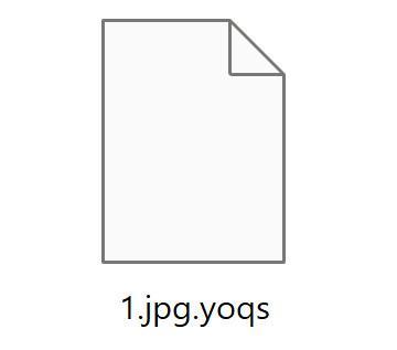 Image: YOQS files encrypted