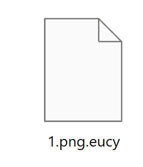 Image: EUCY files encrypted