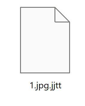 Image: JJTT files encrypted