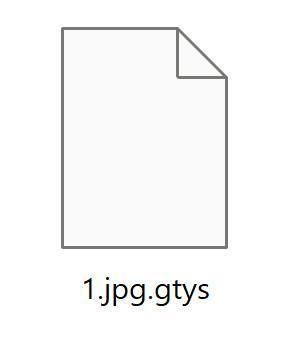 Image: GTYS Ransomware Encrypted Files