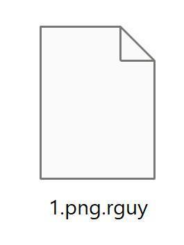 Image: RGUY Ransomware Encrypted Files