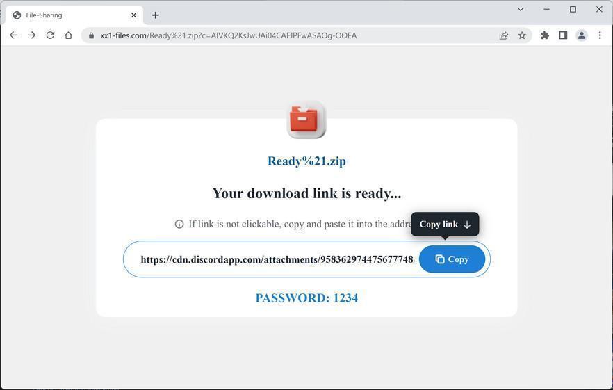 Image: Xx1-files.com browser redirect