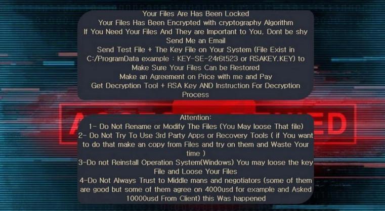 Image: Gilfillan ransomware