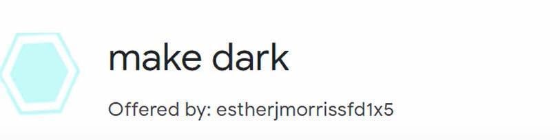How to Remove Make Dark Adware (Virus Removal Guide) 1 Image: Make Dark Chrome extension