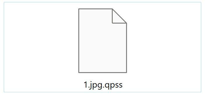 Image: QPSS Ransomware Encrypted Files