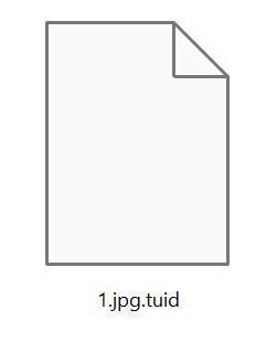 Image: TUID Ransomware Encrypted Files