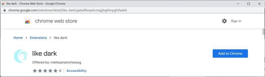 How to Remove Like Dark Adware (Virus Removal Guide) 1 Image: Like Dark Chrome extension