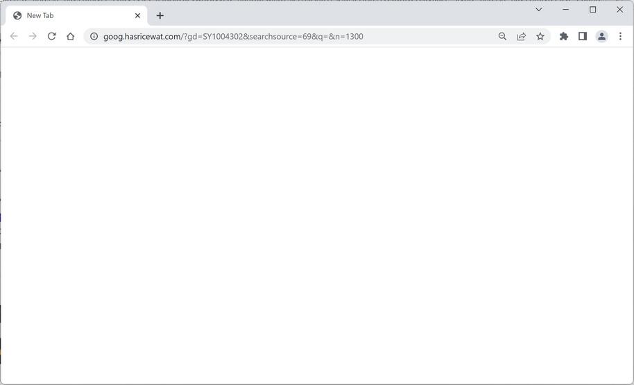 Image: Hasricewat.com browser redirect