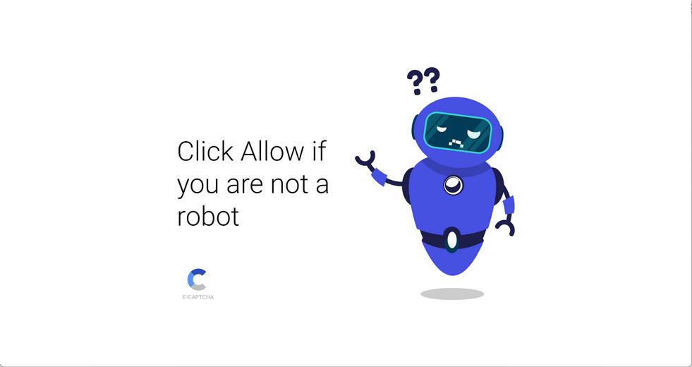 Image: Chrome browser is redirected to Mellina-blog.com