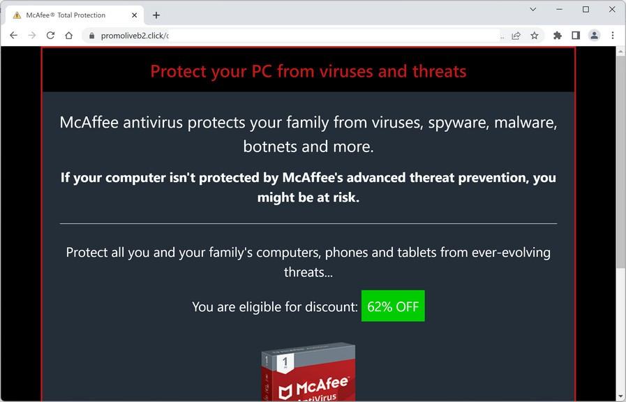 Remove Promoliveb2.click Ads (Virus Removal Guide) 1 Image: Promoliveb2.click browser hijacker