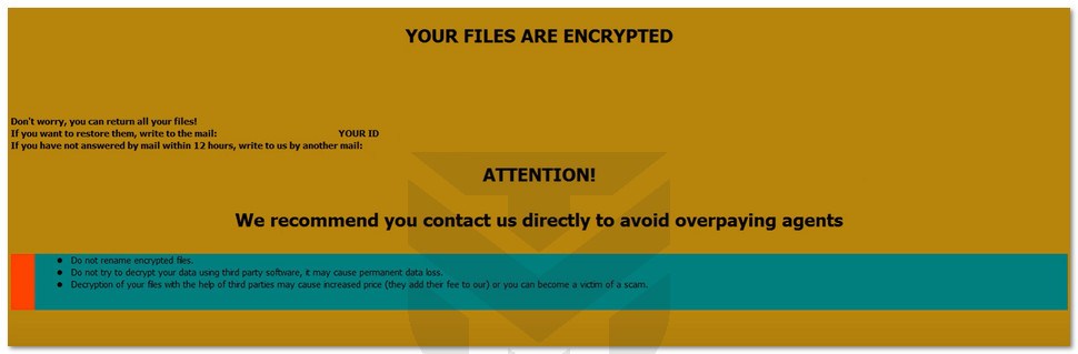 Image: [dr.nemo@tutanota.com].NMO ransomware