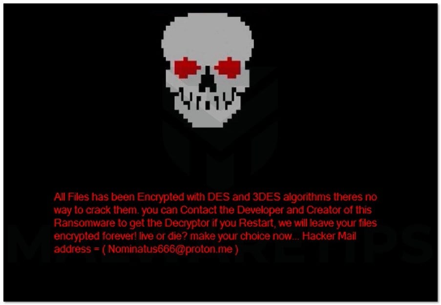 Image: StormByte ransomware