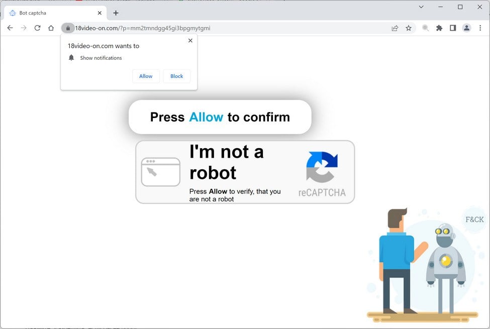 Remove 18video-on.com Ads (Virus Removal Guide) 1 Image: 18video-on.com Ads