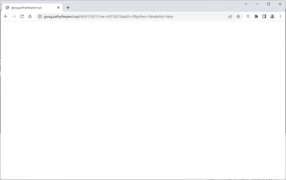 Image: Goog.pafnyfiexpect.xyz browser redirect