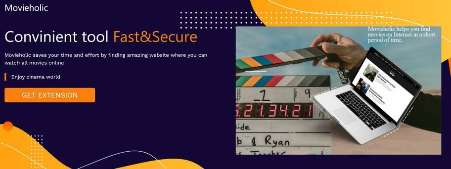Image: Movieholic Chrome extensionImage: Movieholic Chrome extension
