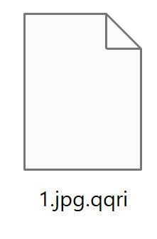 Image: QQRI Ransomware Encrypted Files