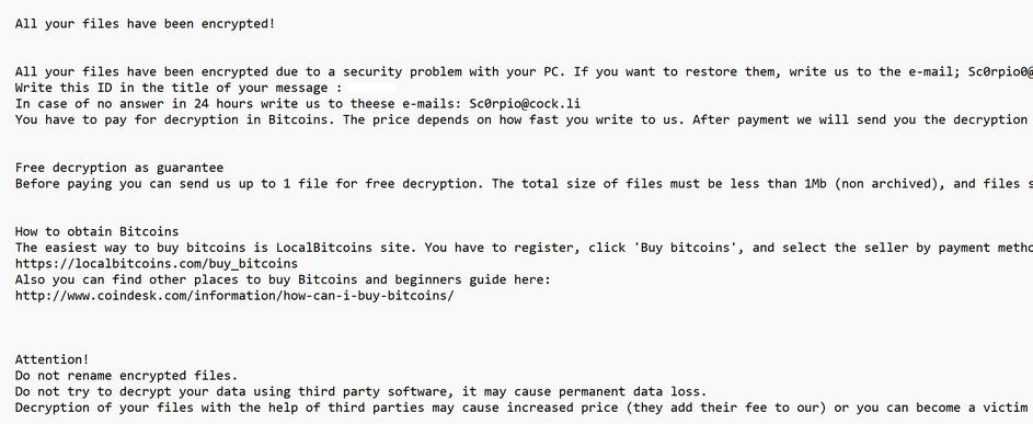 Image: DAZ ransomware