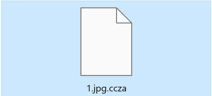 Image: CCZA Files Encrypted