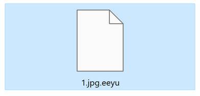 Image: EEYU Ransomware Encrypted Files