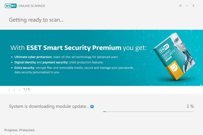 ESET Online Scanner Link How To Run A Scan