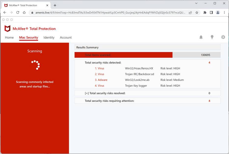 Image: Amenis.live Ads