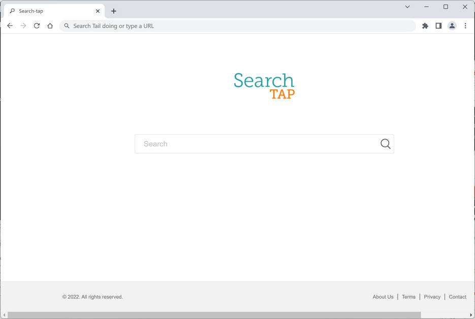 Image: Search-tap.com browser redirect