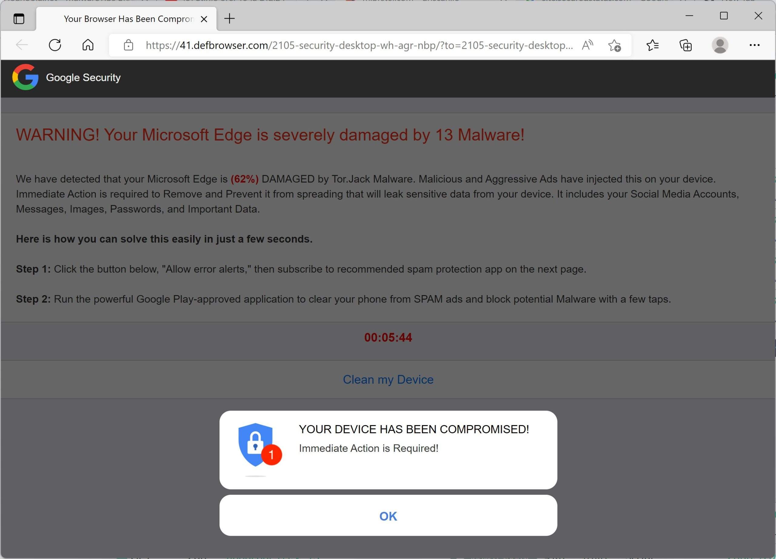 Detecting Installed Extensions (Edge) – Broken Browser