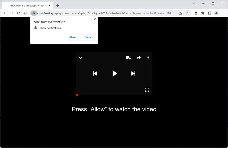 Image: Core-trust.xyz Ads