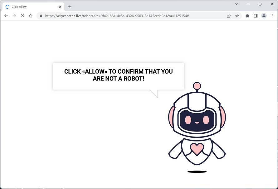 Image: Wily Captcha Live Ads