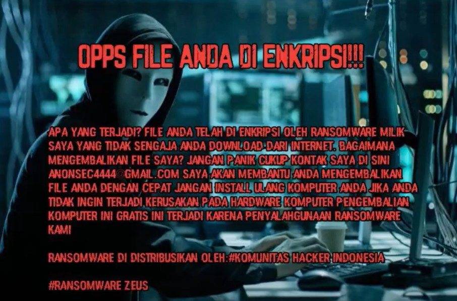 Image: ZEUS ransomware