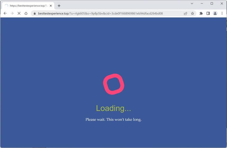 Image: Besttestexperience.top Ads