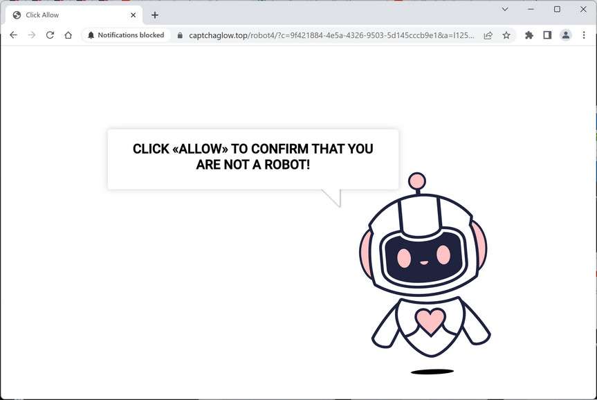 Image: Captcha Glow Top Ads