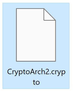 Image: CryptoArch File Encrypted