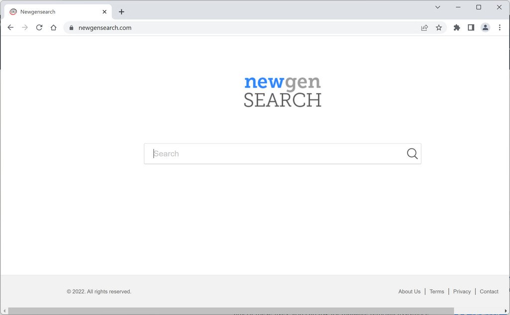 Image: Newgensearch.com browser redirect