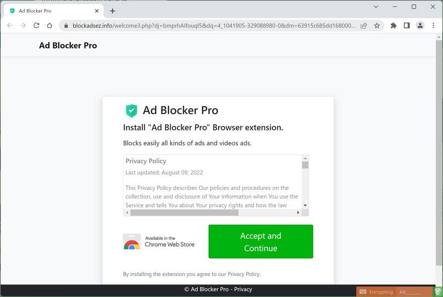 Image: Blockadsez.info Ads