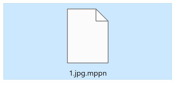 Image: File encrypted by the MPPN Ransomware
